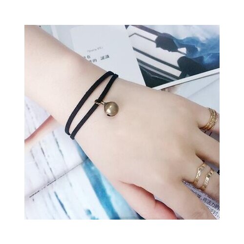 B228 Creative Lace Bracelet Simple Double layer The bell Bracelets & Bangles For Woman man Charms Jewelry accessroies