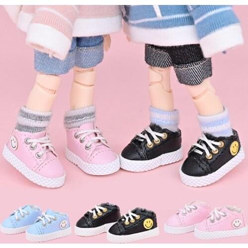 Ob11 baby shoes GSC smiley shoes Molly DDF Body9 sister head Holala sneakers doll shoes doll accessories