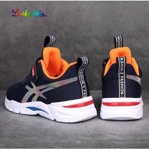 2021 Autumn Children Fashion Sports Shoes Boys Running Leisure Breathable Outdoor Kids Shoes For Boy Lightweight Sneakers Shoes