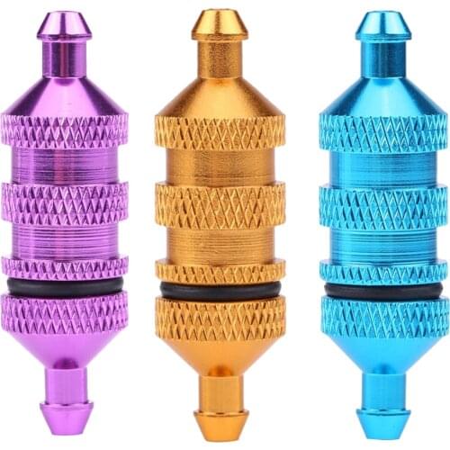 1/10 RC Aluminum Alloy Oil Fuel Filter For HSP 02156 94122 Vehicle Models Truck