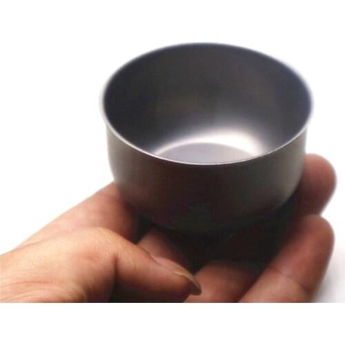 Mini Titanium Cup Mug 62ML Ultralight Outdoor Tableware Travel Coffee Tea Drink Camping Pot Water Cups Cooking Camp Cookware