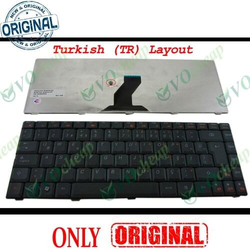 New Laptop keyboard for Lenovo B450 B450A B450L B465 B465C Black Turkish TR Version - 9Z.N8182.X0T