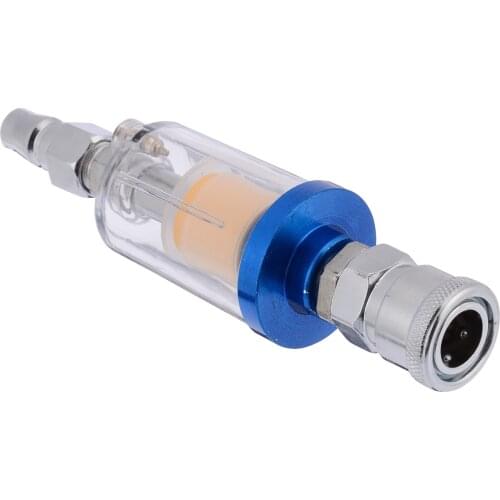 1/4" Water Filter Oil Water Separator Air Hose Filter Bowl Moisture Trap For Air Compressor Pneumatic Spray Gun Tool Accessories