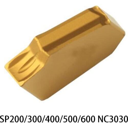 Original SP200 SP300 SP400 SP500 SP600 NC3030 SP 200 300 400 500 600 Grooving Carbide Inserts Turning Tool Lathe Cutter CNC