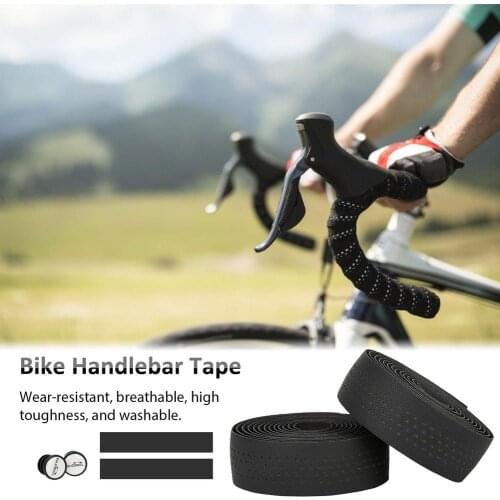2.1M Bike Handlebar Tape Road Bike Grip Cycling Accessories Gear Strap EVA+PU Made Nonslip Racing Handlebars Wraps Bicycle Parts
