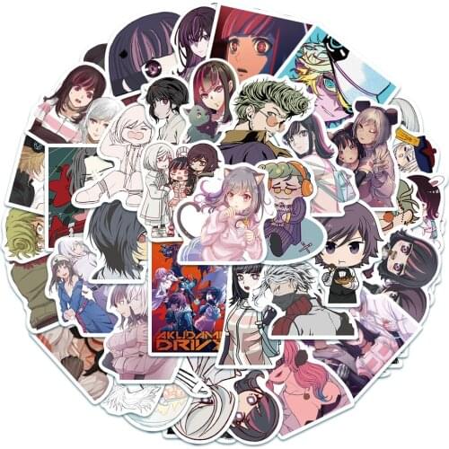 10/30/50PCS Cartoon Cute Anime Character Diary Graffiti Suitcase Laptop Skateboard Toy Decoration Waterproof Sticker Wholesale