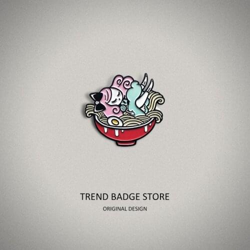 Baby Of Princess Of Pink Curly Hair Sleeps In Face Wan Make Strange Design Hat Badge Women Brooch Enamel Label Pins