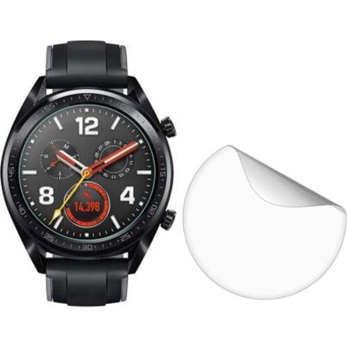 3pcs Soft Clear Protective Film Guard Protection For Huawei Watch GT Active Sport Smartwatch Screen Protector Cover (Not Glass)