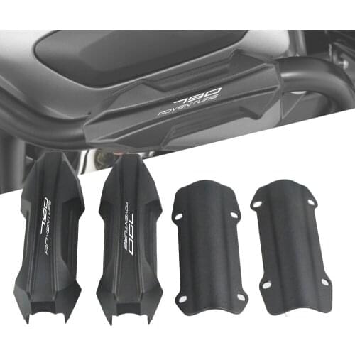 For 790Adventure 790 Adventure R 2017 2018 2019 2020 Motorcycle Engine Crash Bar Protector Bumper Decorative Guard Block in 25mm