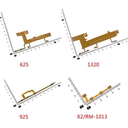 On/Off Volume Button Flex Cable For Nokia Lumia 625 720 820 920 925 1020 1320 1520 X2 RM-1013 XL 4G 1061 Replacement Parts