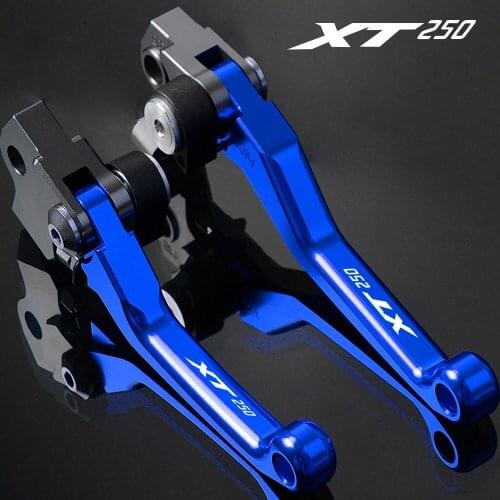 Motocross dirtbike Pivot Brake Clutch Levers FOR YAMAHA XT250 2005 2006 2007 2008 2009 2010 2011 2012 2013 2014 2015 2016 2017