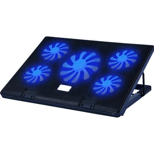 NSN laptop radiator cooling fan base five angles to adjust double switch hot stents