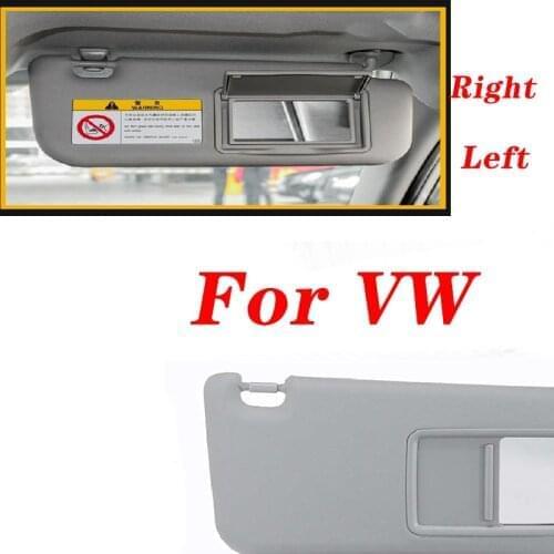 1PCS For Volkswagen VW Tiguan 2010-2016 Tiguan L Sagitar Car Interior Front Sun Visor Panel Sunvisor Makeup Mirror
