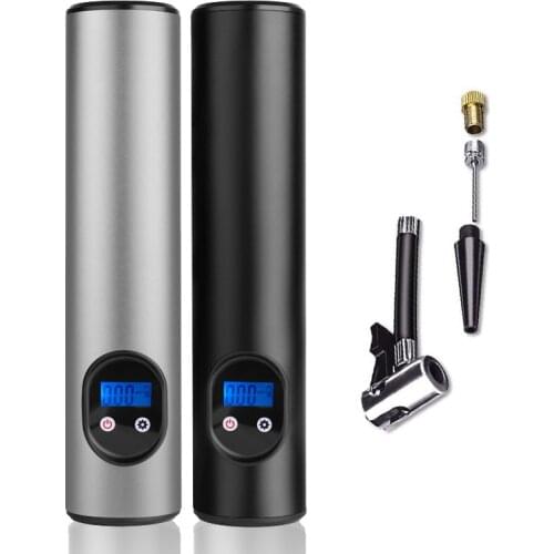 Rechargeable Air Pump 12V 150 Psi Tire Inflator Cordless Portable Compressor Digital Car Tyre Pump For Car Bicycle Tires Balls