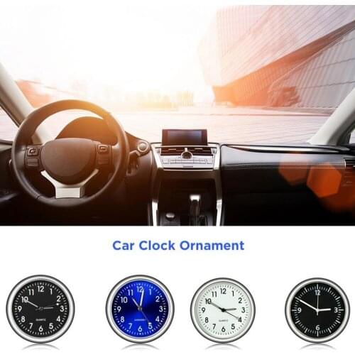 ​Car Decoration Electronic Meter Car Clock Timepiece Auto Interior Ornament Automobiles Sticker Watch Interior In Car Accessorie