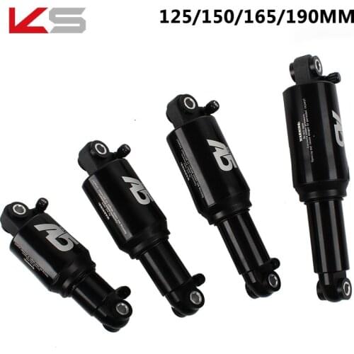 TAIWAN KS A5 RE RR1 Air Rear Absorber Shock MTB Bicycle Double Single Mountain Bike 125 150 165 190 MM For Scooter