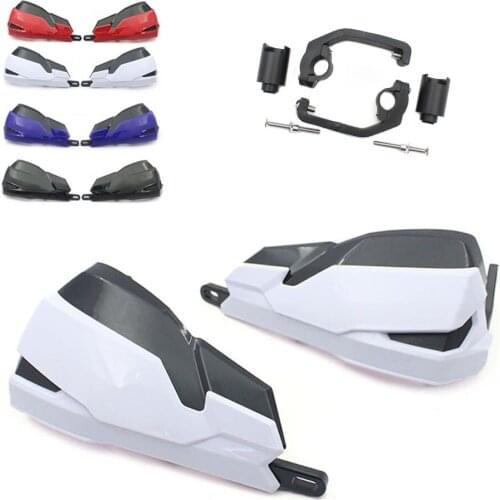 Moto Handguard Protector Robust Plastic Aluminum Stem Kit Handlebar Guard With Spoilers For Honda NC700 NC750 S X 2013-2017