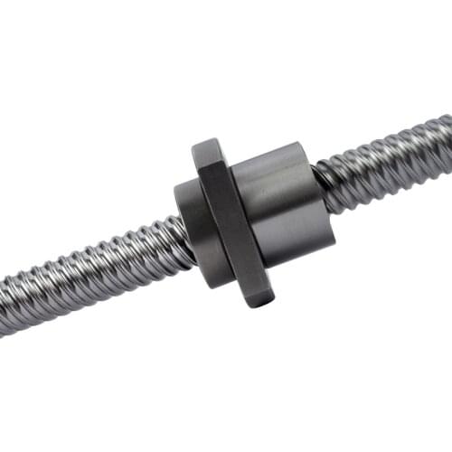 1616 ballscrew SFE1616 200 300 400 450 500 550 600 650 mm Rolled Ball screw BK/BF12 end machined 1pc +1pc SFE1616 single nut