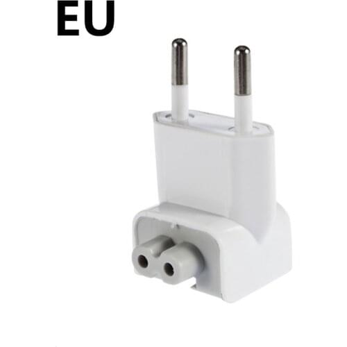 2 PCS Wall AC Detachable Electrical EU UK AU US Plug Duck Head Power Adapter For Apple Macbook iPad iPhone USB Charger