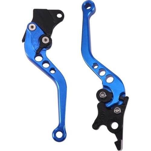 2 Pcs Alloy Motorcycle Brake Handle Motorbike Modification CNC Motorcycle Clutch Drum Brake Lever Handle