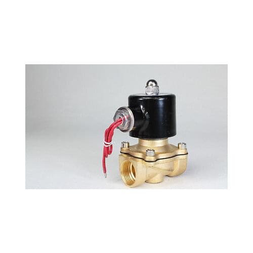 2way2position AC110V 3/4" Electric Solenoid Valve Water Air N/C Gas Water Air