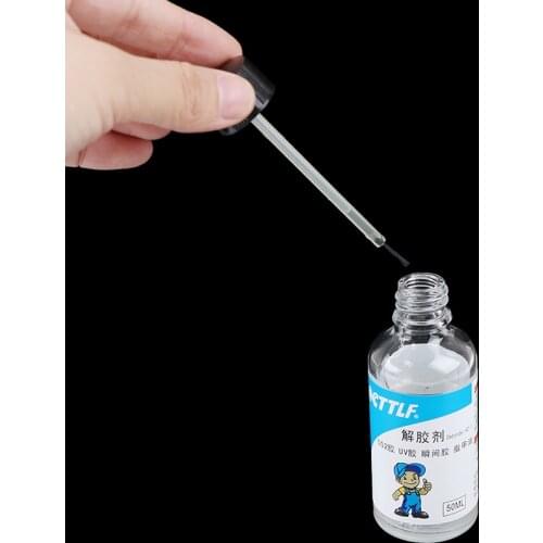 50ml UV Glue Remover Dispergator For Removing UV Glue For 502/UV/Phone Repair/Nail Polish