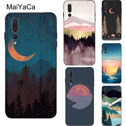 MaiYaCa Star Lake Mountain Case For Huawei P Smart 2019 Z P20 P30 P40 Pro P10 Lite Mate 20 30 Pro10 Lite Cover