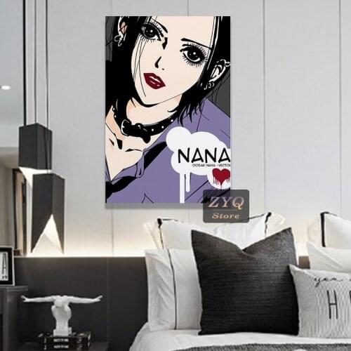 Nana Osaki Anime Poster Poster Decorative Painting Canvas Wall Art Living Room Posters Bedroom Painting