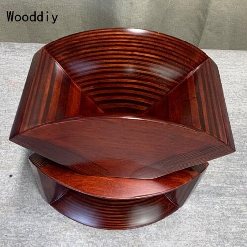 Wooddiy 1inch Throat Wooden Horn Hifi DIY Exponential Arai Yuichi A-900 Birch Plywood Tweeter Speaker Shell 250mm Width