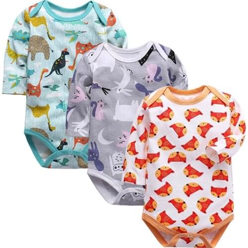 0-24M Newborn Kid Baby Boys Girls Clothes Cute Sweet Cotton Romper Print Lovley Jumpsuit New born Baby Clohting Body suit Outfit