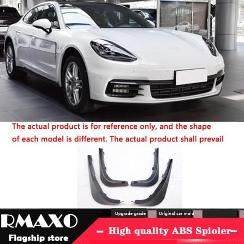 For Porsche Panamera 2017-2020 Mudflaps Splash Guards Front With color and rear Mud Flap Mudguards Fender Modified special