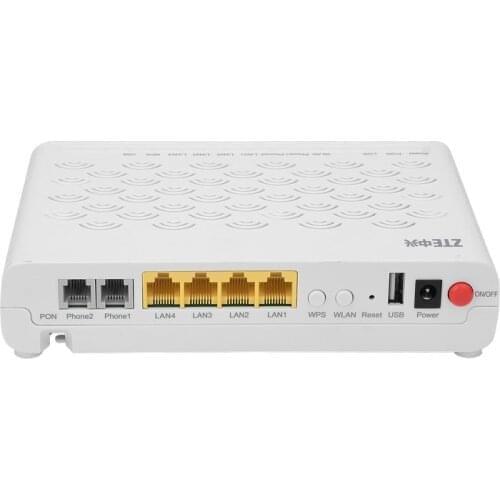 FTTH Gpon Onu ZTE Modem Fiber Optical Telecom ZTE F623 Router 1GE+3FE+1POTS+WIFI Apply to FTTH Modems Terminal