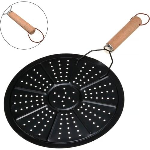 22cm Coffee Pad Black Heat Diffuser Hob Converter Disc Adapter Plate Saucepan Home Kitchen Tool