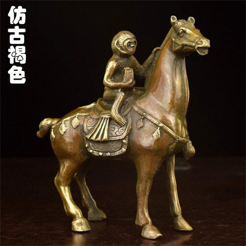 Brass monkey ornaments immediately Fenghou brass ornaments immediately promoted student industry necessary brass wall dies