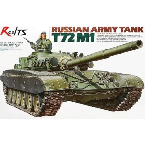 RealTS TAMIYA MODEL 35160 Russian Army T-72M1 Tank