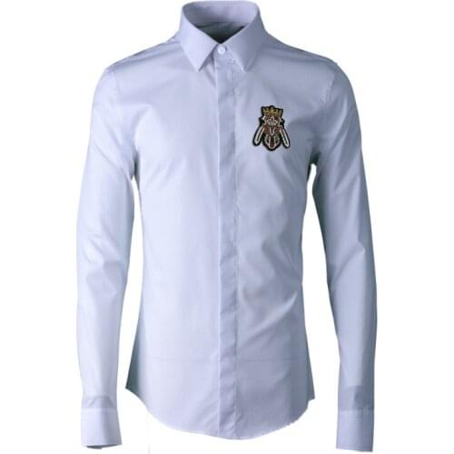 New Solid Color Men Shirt Luxury Long Sleeve 100% Cotton Mens Dress Shirt Camisa Masculina Mens Shirts Casual Slim Fit Man Shirt