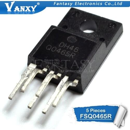 5pcs Q0465R TO220F-6 FSQ0465RS TO-220F FSQ0465 Q0465RS FSQ0465RBWDTU new original
