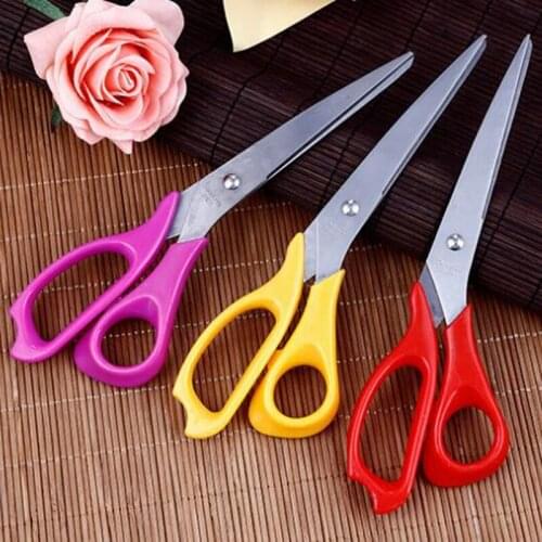 8.5 inch Cutting Scissors For Sewing Embroidery Tailor Scissors Stainless Steel Sharp Scissors Thread Shears Clothes Accessories