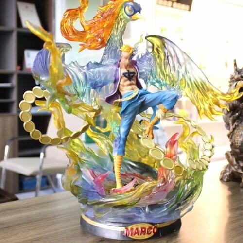 Japan Anime One Piece Phoenix Frame GK PVC Action Figure Collectible Statue Model Toy Kids Gift 46cm