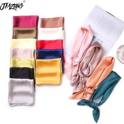 70*70cm luxury brand bags SCARF womens silk scarf fashion lady square scarves soft shawls pashmina solid color bandana