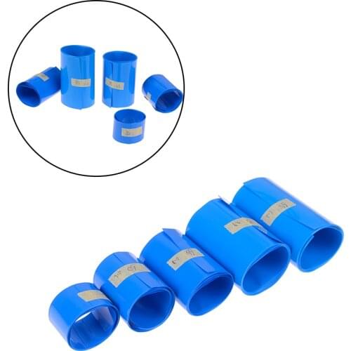 30mm-85mm 18650 Lithium Battery Heat Shrink Tube Tubing Li-ion Wrap Cover Skin PVC Shrinkable Film Tape Sleeves Accessories