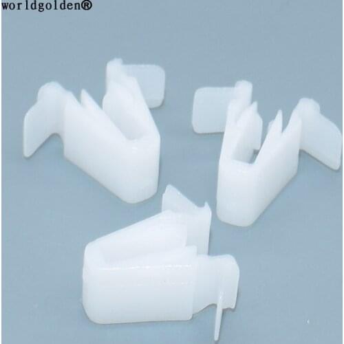 Worldgolden 100pcs auto fasteners Front Door Retainer Joylong#67771-58010 6777158010,Kinglong#61Z16-02005 61Z1602005