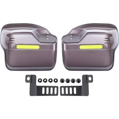 For Kawasaki ZX11 ZX1100 ZX7R Ninja GPZ500 EX500 Motorcycle Hand Guard Handguard 7/8" Shield Windproof Universal Protective Gear