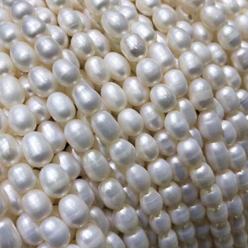MADALENA SARARA Wholesale 4-11mm Freshwater Pearl Pearl Strand Fine Luster For DIY Jewelry Making Women Pearl Necklace