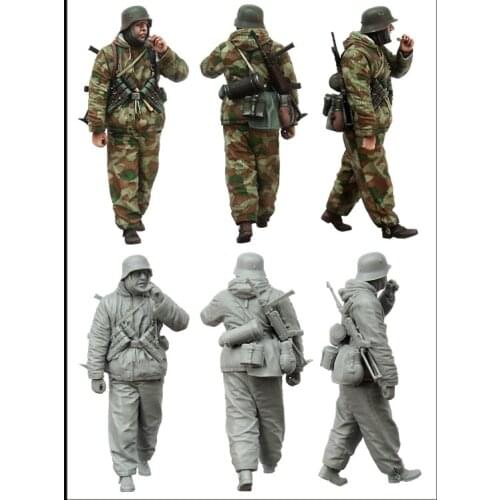 1/35 Resin Figure Model Kit Unassambled Unpainted E121