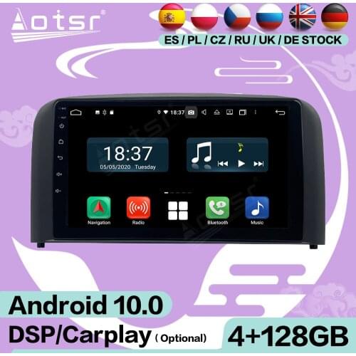 2 Din Multimedia Auto Stereo Android 10 IPS Player For VOLVO S80 2009 2010 2011 2012 2013 2014 2015 GPS Radio Receiver Head Unit