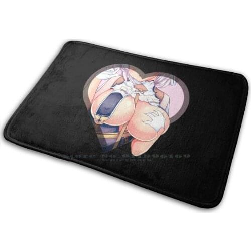 Big Love Anime Breast Grab Mat Rug Carpet Anti-Slip Bedroom Entrance Door Mat Waifu Ecchi Manga Sexy Anime Kawaii Tits Boobs