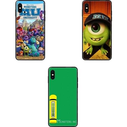 For Xiaomi Redmi Note 4 5 5A 6 7 8 8T 9 9S Pro Max Monsters University Series Black Soft TPU 2020 New Arrival Rare