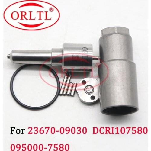 23670-09030 DCRI107580 Fuel Injector Repair Kit Nozzle DLLA150P815 Diesel Valve Plate for DENSO Toyota 095000-7580 095000-7581