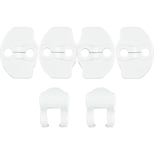 Door Lock Cover Door Stopper Lever Protection Cover Buckle for Tesla Model3